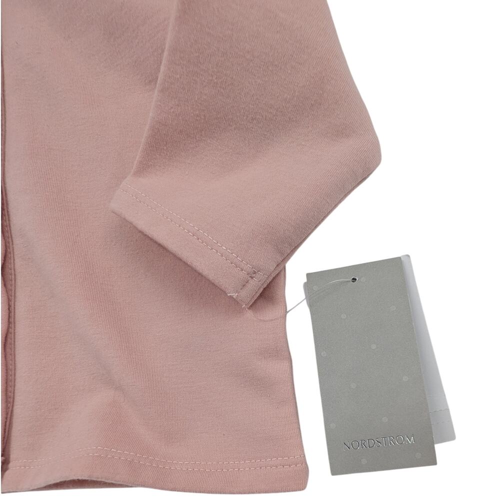 Nordstrom Baby Pink Jacket and Heart Long Sleeved Bodysuit 6M - Picture 5 of 10